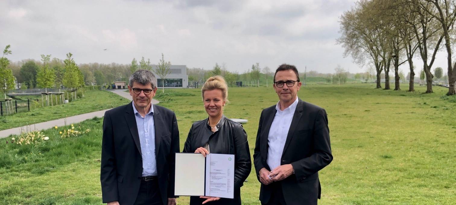 17 Millionen Euro Förderung für Niederrheinbahn übergeben