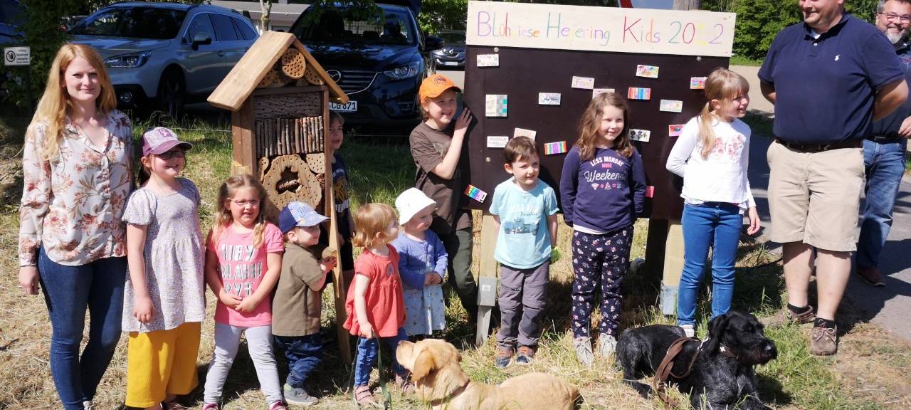 Hegeringkids Lintfort - Neukirchen säen Blühstreifen ein