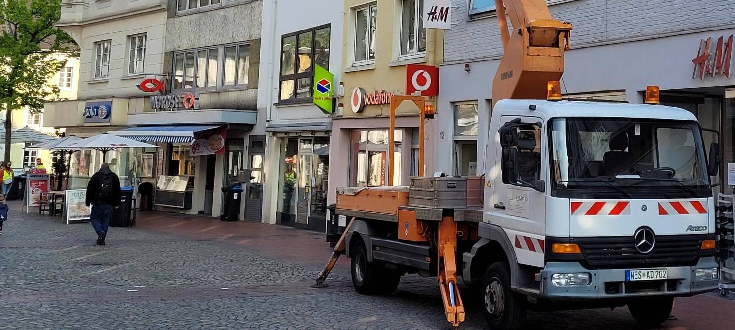 Moers misst Passantenfrequenz in der Innenstadt