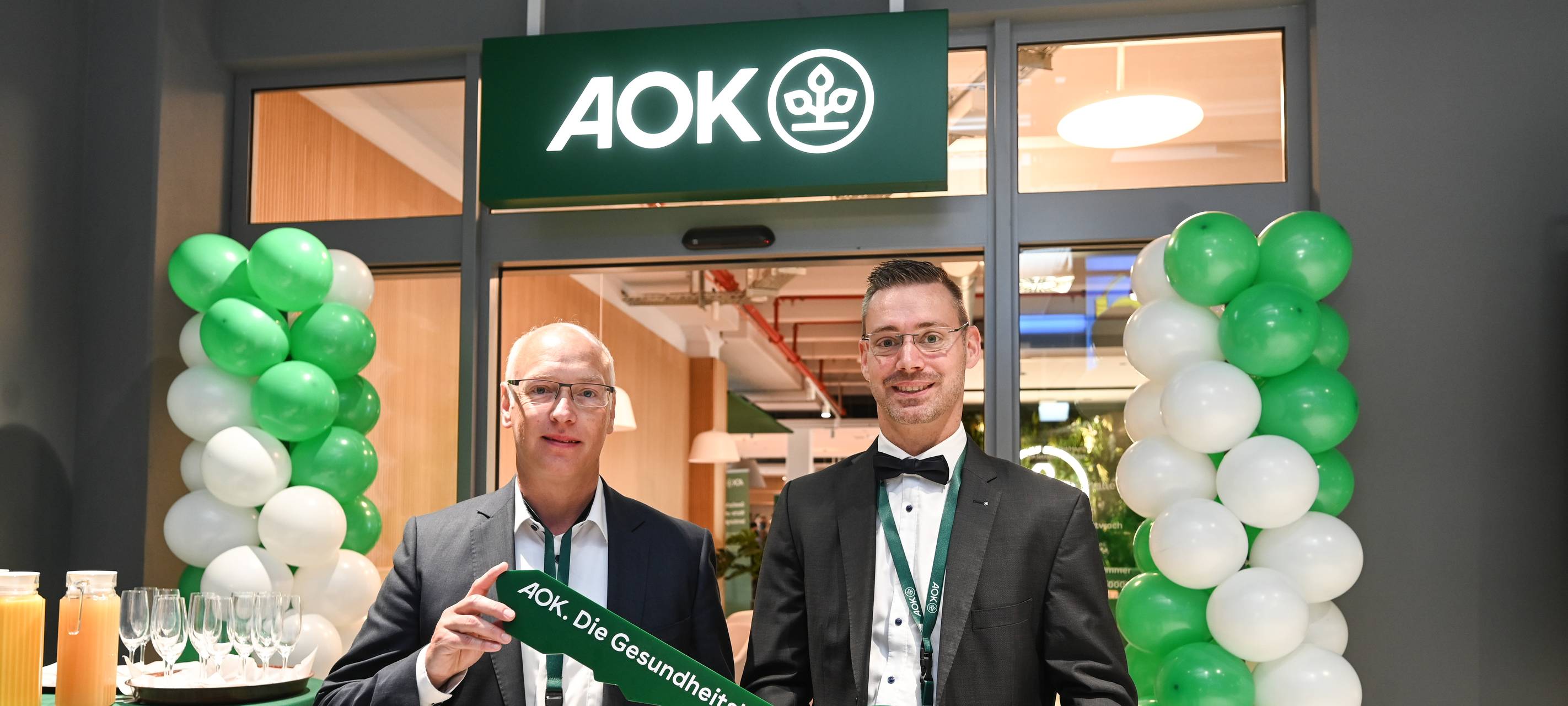 Die AOK ist jetzt in Wesel im Esplanade-Zentrum zu finden