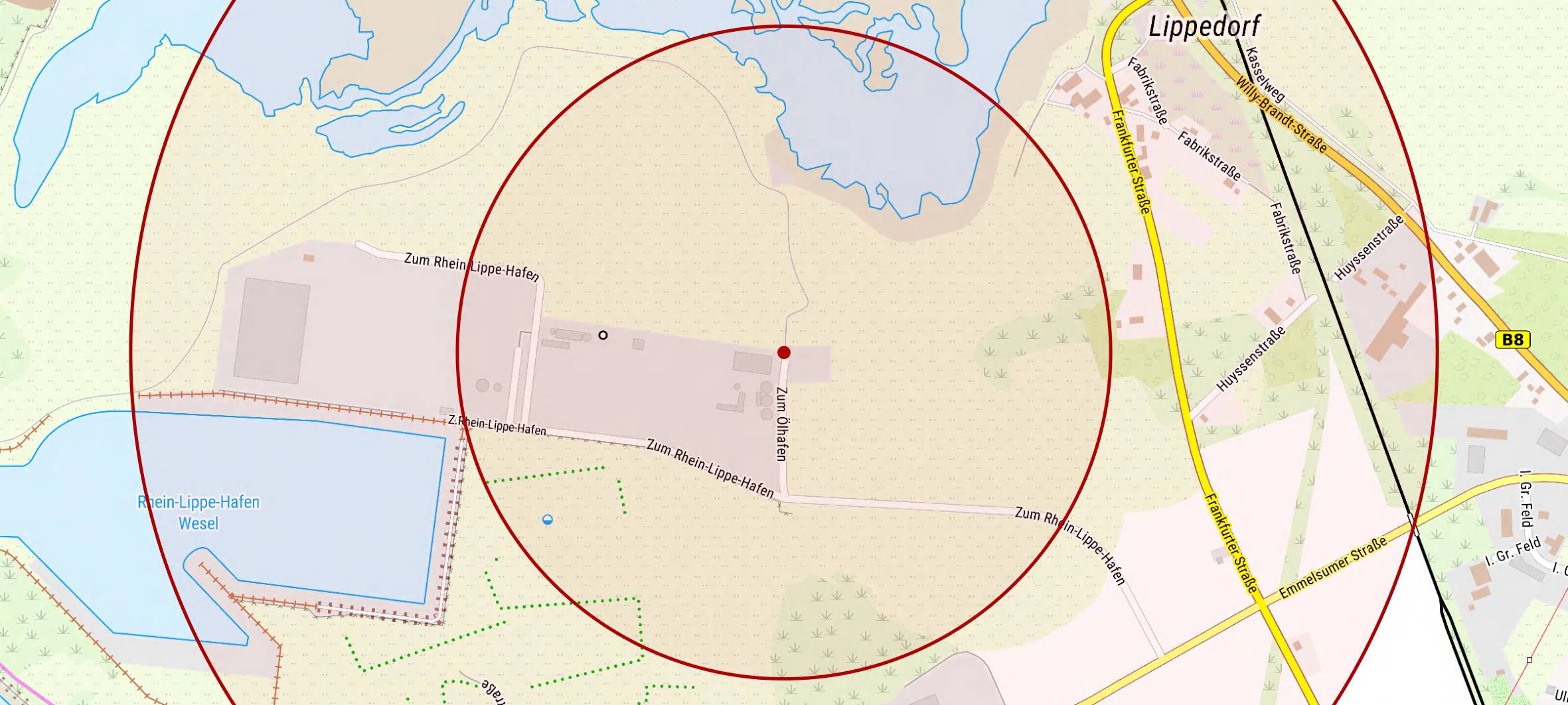 Bombe im Weseler Hafen erfolgreich entschäft