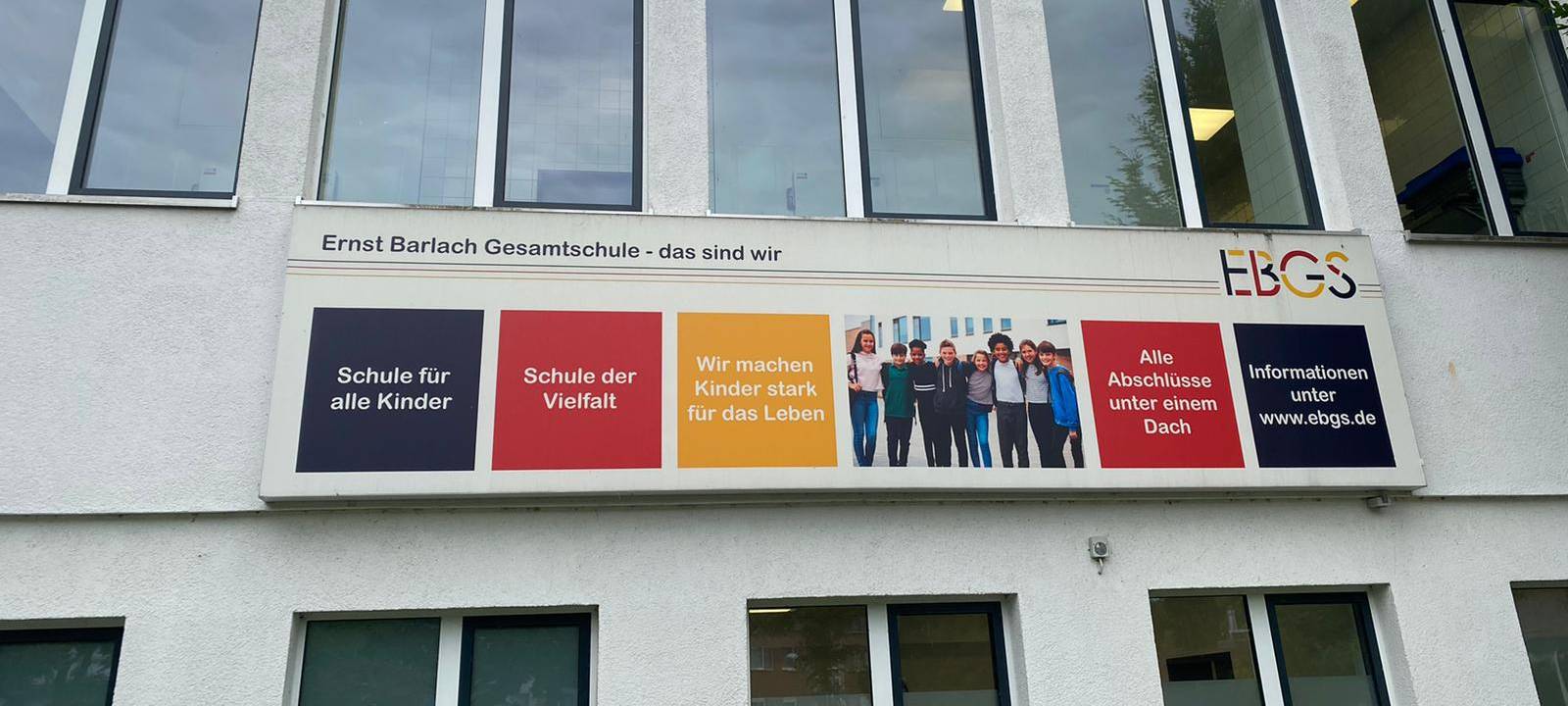 Schreiben der Dinslakener Gesamtschule nach Großeinsatz