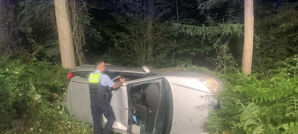 Mann hatte Glück bei einem Verkehrsunfall in Sonsbeck