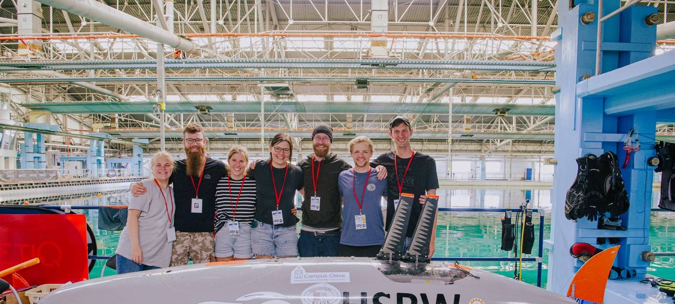 Hochschule Rhein-Waal: "U-Boot-Weltmeister" in England