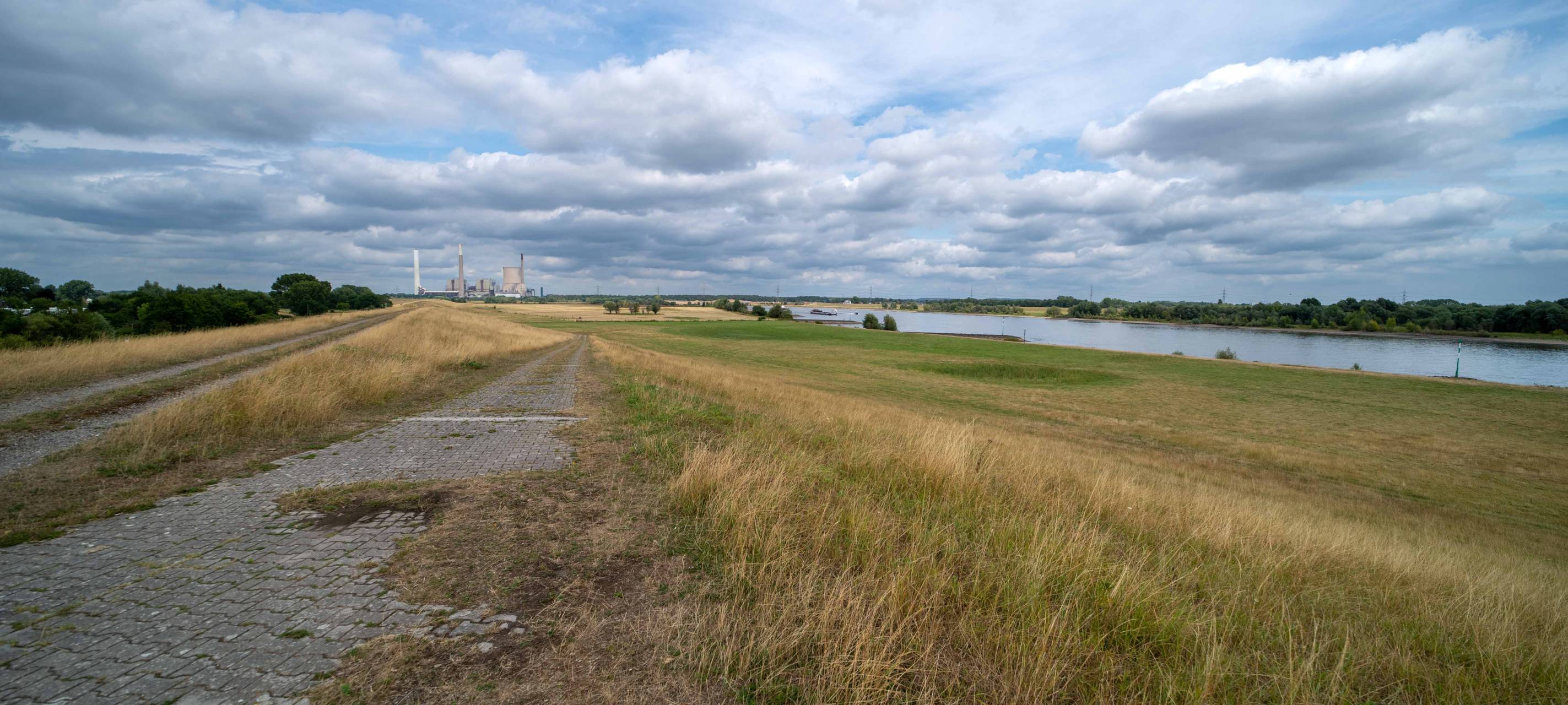 Pläne für den Deichumbau in Orsoy
