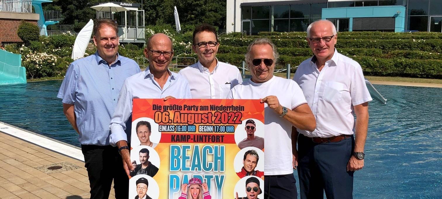 Mia Julia und Co. kommen zur Beach Party nach Kamp-Lintfort