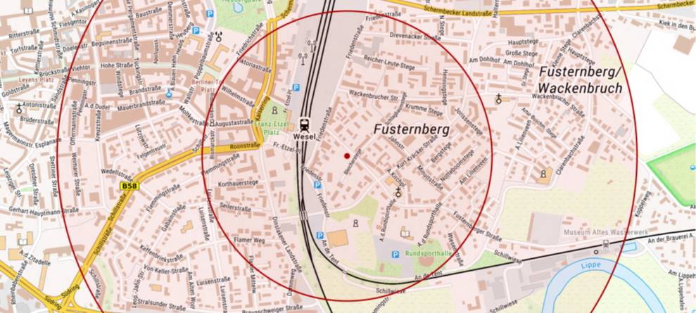 Erfolgreiche Bombenentschärfung in Wesel