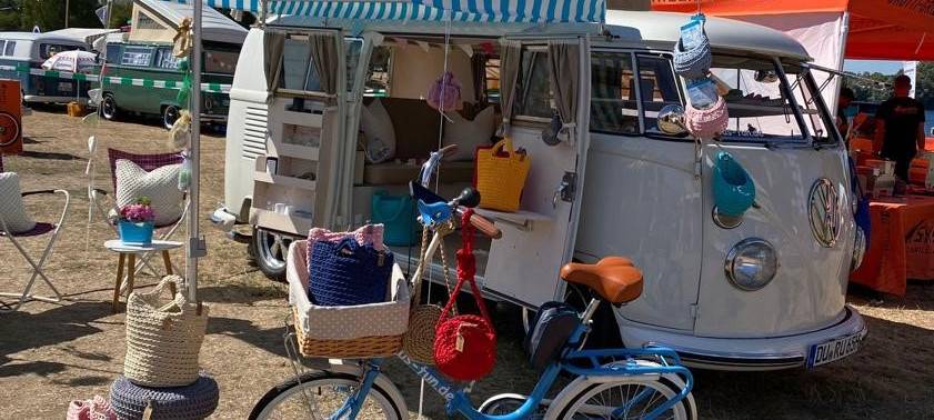 In Wesel läuft das zweite Bulli-Summer-Festival am Auesee