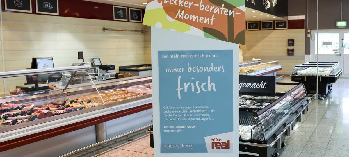 Aus "Real" in Kamp-Lintfort und Dinslaken wird "mein real"