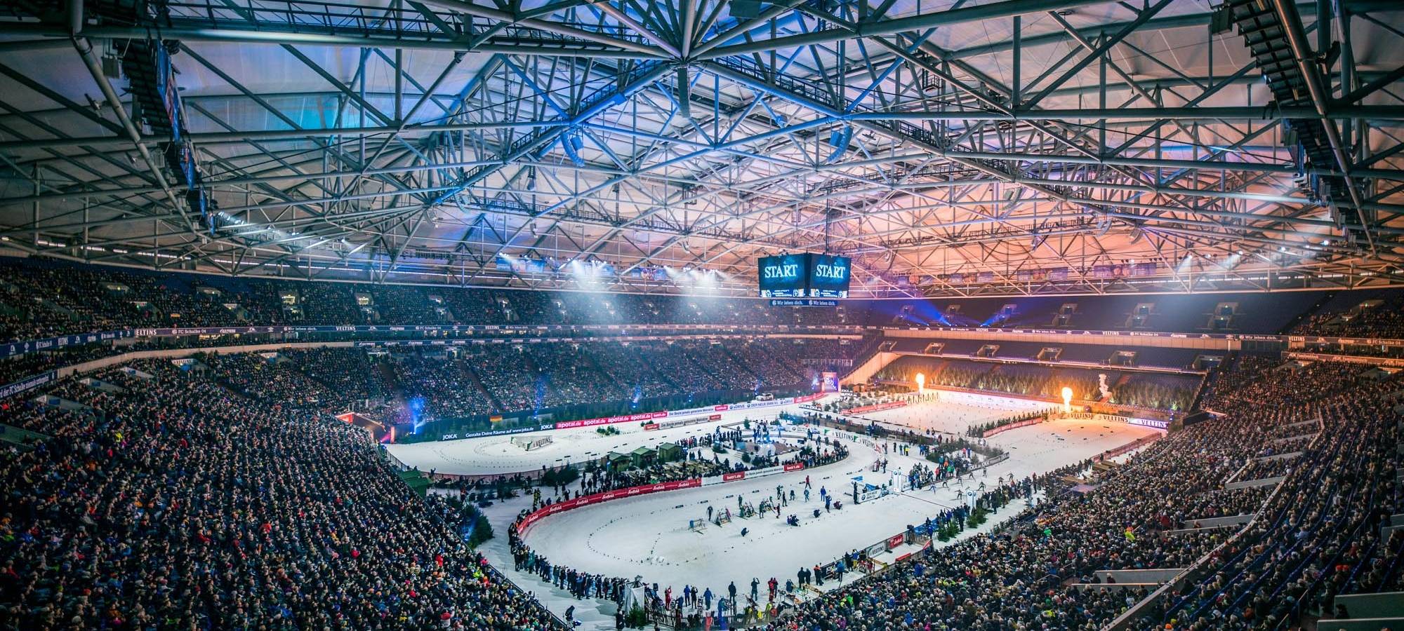 Biathlon auf Schalke