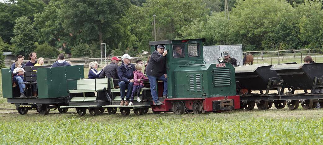 Feldbahn in Schermbeck lässt die Saison ausklingen
