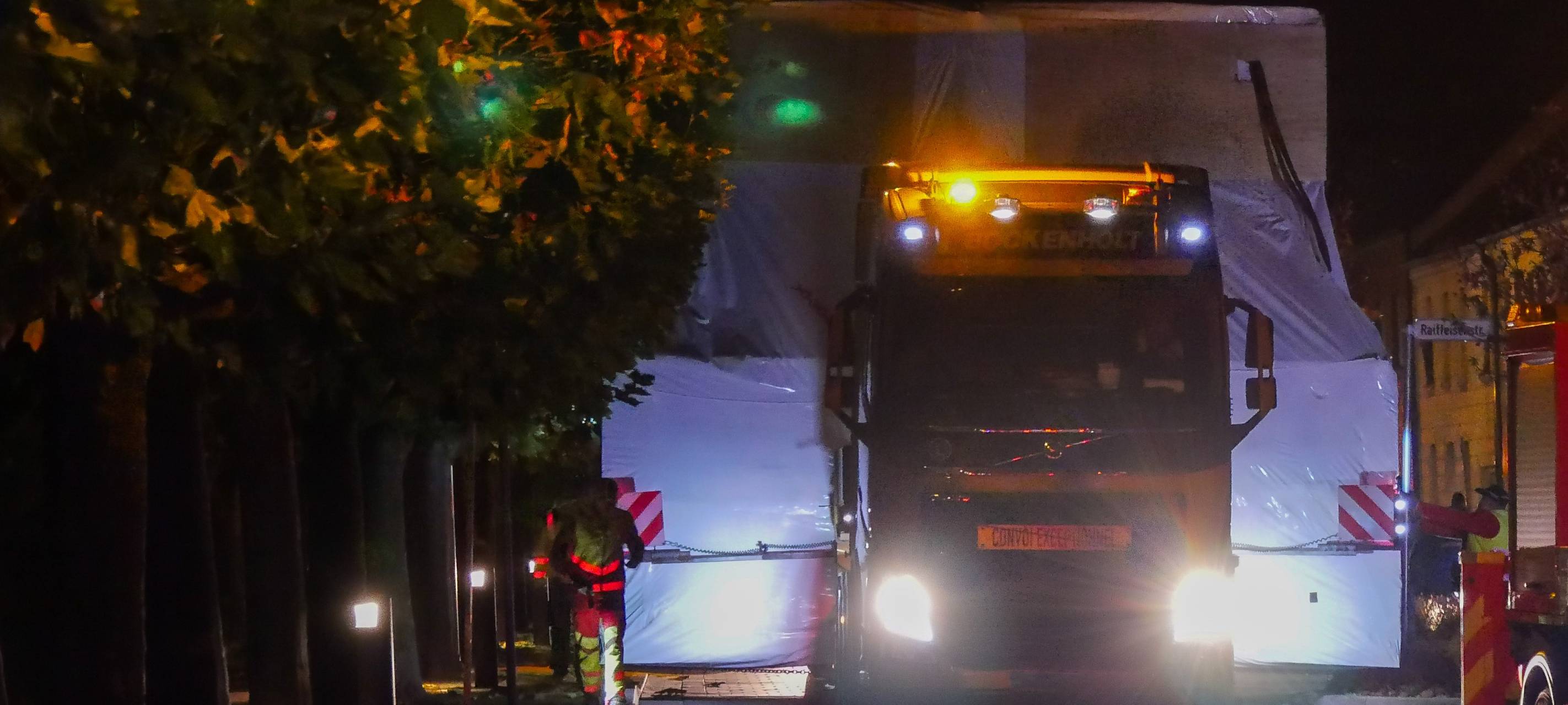 Erste Schwertransporte über B57 und B58 liefen planmäßig ab