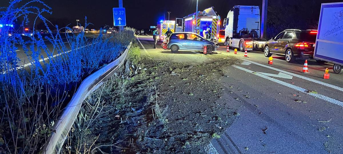 Mehrere Unfälle rund ums A57-Kreuz Kamp-Lintfort