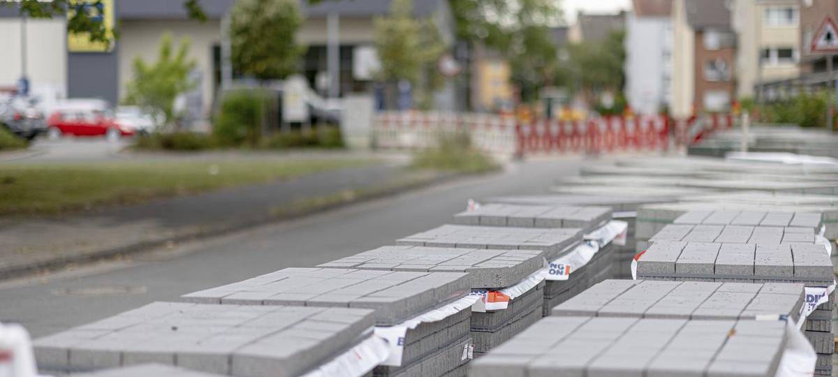 Neukirchen-Vluyn: Baustelle Mozartstaße rückt weiter