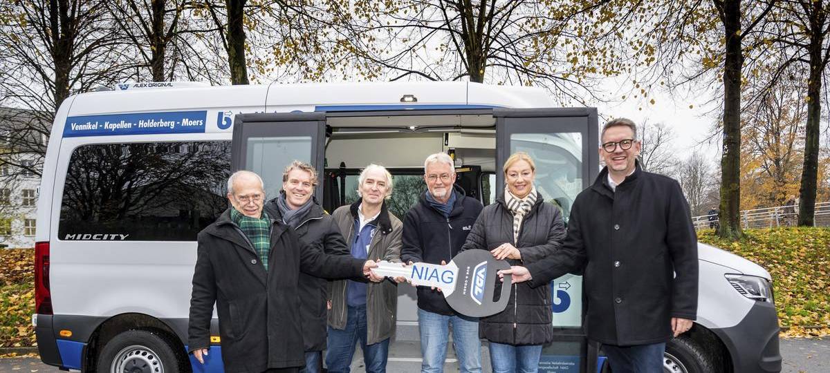 Moerser Bürgerbus feiert heute seine Premiere