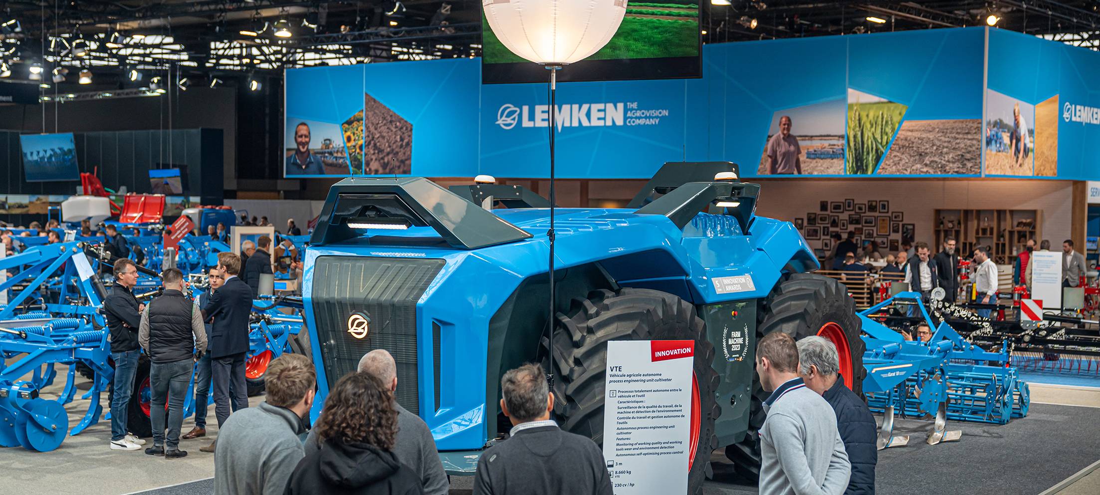 Alpener Landmaschinenhersteller LEMKEN auf Pariser Messe