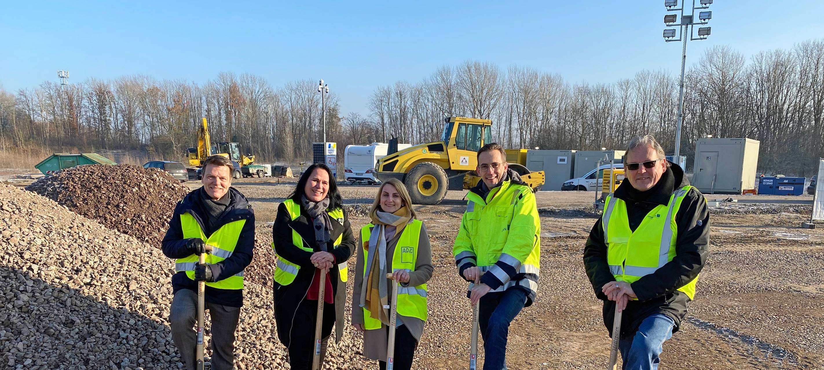 Spatenstich für neue Windkraftanlage in Voerde - Löhnen