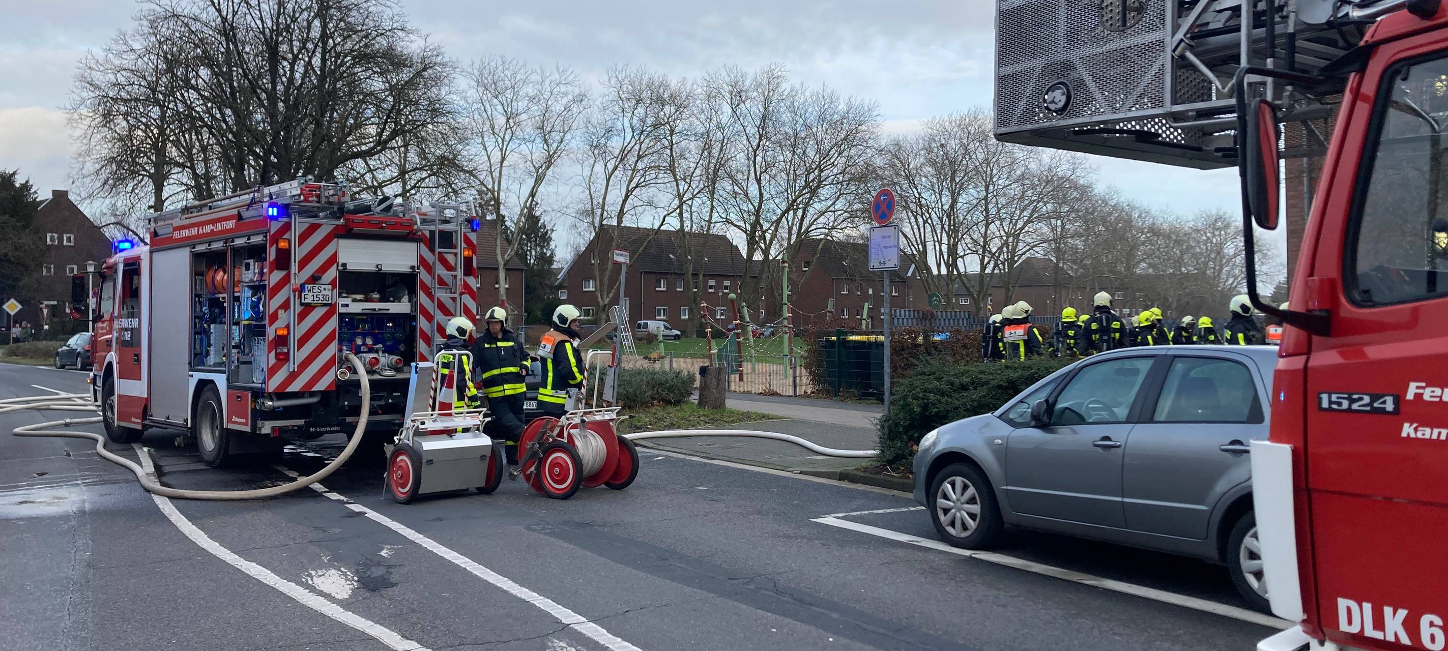 Feuer in Kamp-Lintforter Einrichtungen für betreutes Wohnen
