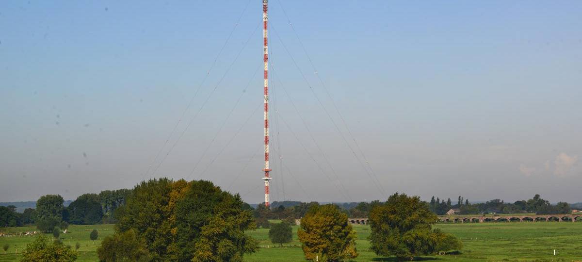 Funkturm in Wesel-Büderich leuchtet jetzt mit modernen LEDs