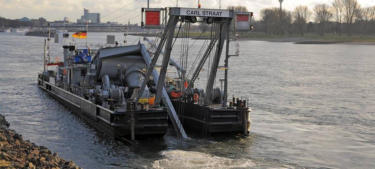 Taucherglockenschiff "Carl Straat" ist ein Denkmal