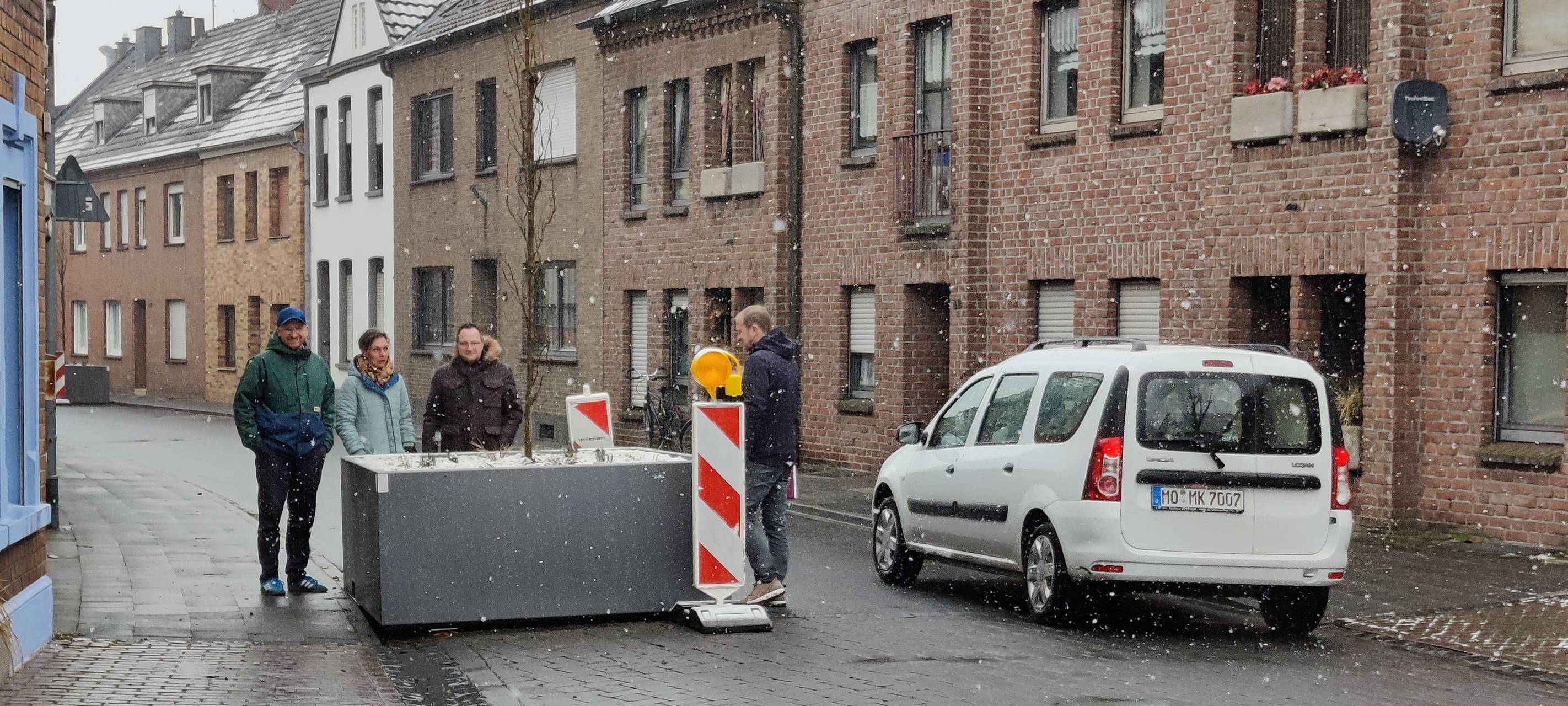 Xanten: Neue Blumenkübel mussten wieder abgebaut werden
