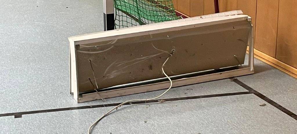 Sporthalle Büderich vorerst gesperrt