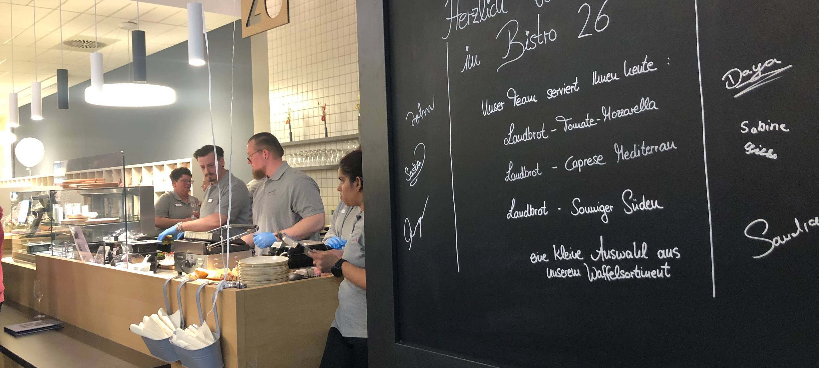 Das Bistro in der Mediathek in Kamp-Lintfort öffnet wieder