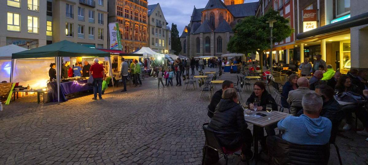 Feierabendmarkt-Saison in Wesel startet
