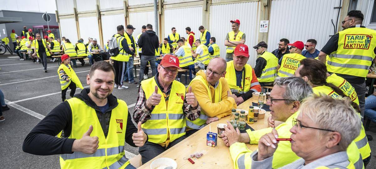 Bei Niederrhein-Gold in Moers ist heute gestreikt worden