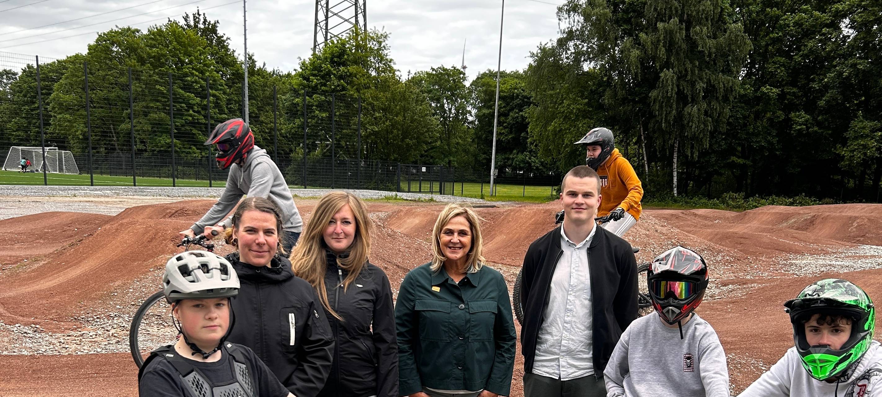 In Dinslaken gibt es jetzt eine neue Dirtbike-Anlage