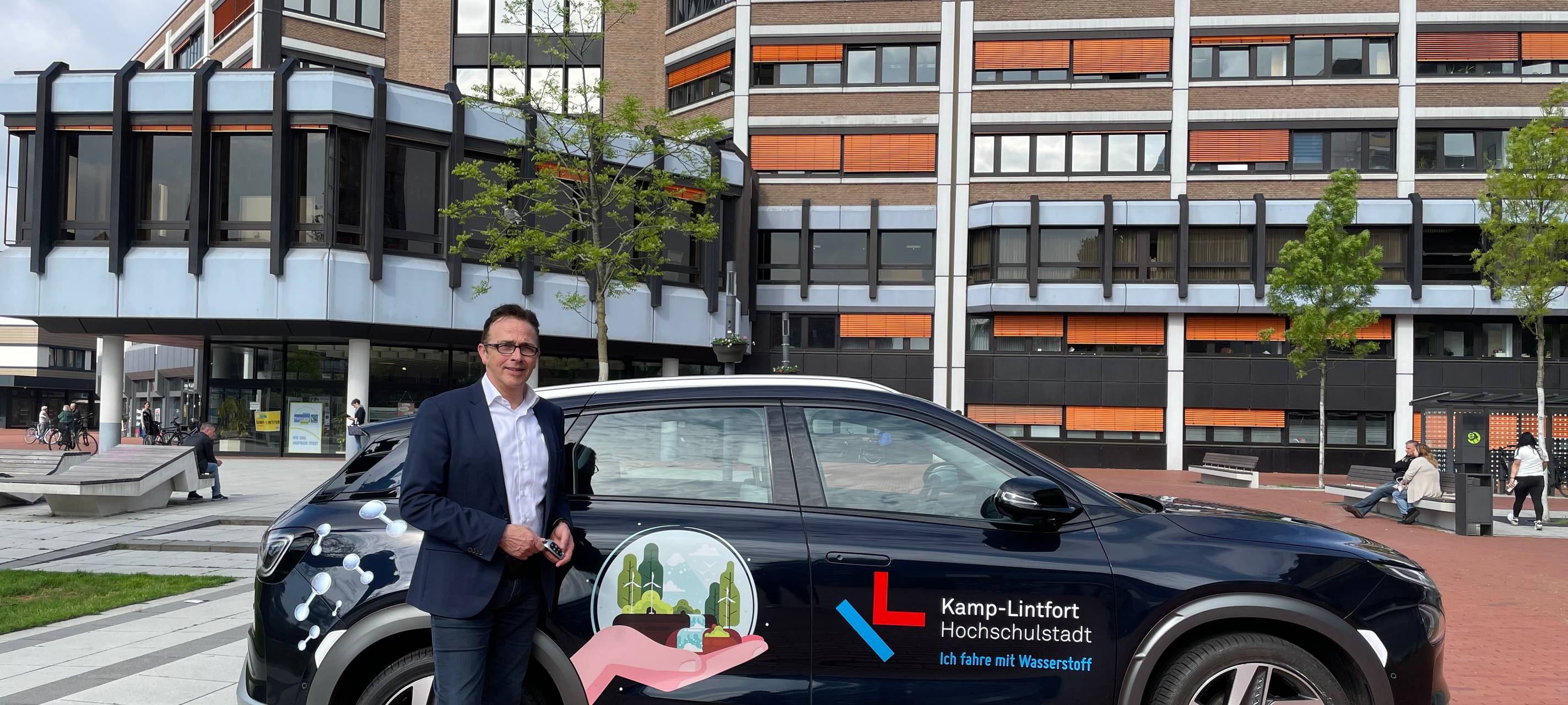 Kamp-Lintfort bekommt wasserstoffbetriebene Müllfahrzeuge