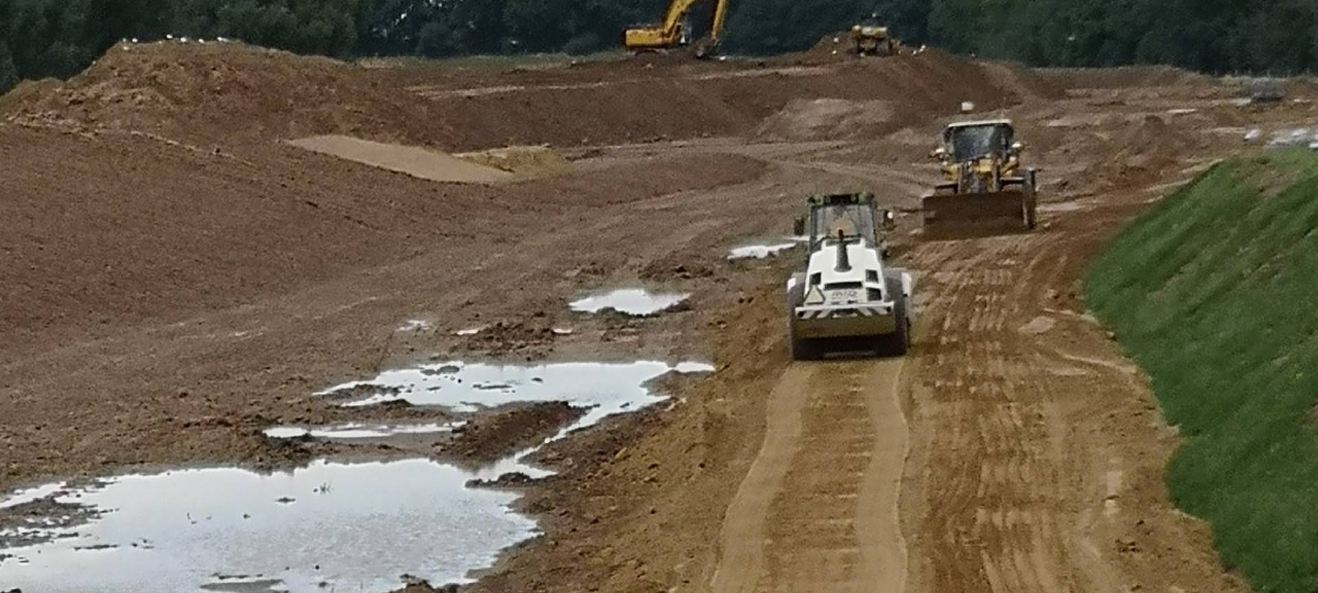Xanten: Deichsanierung in Rekordtempo