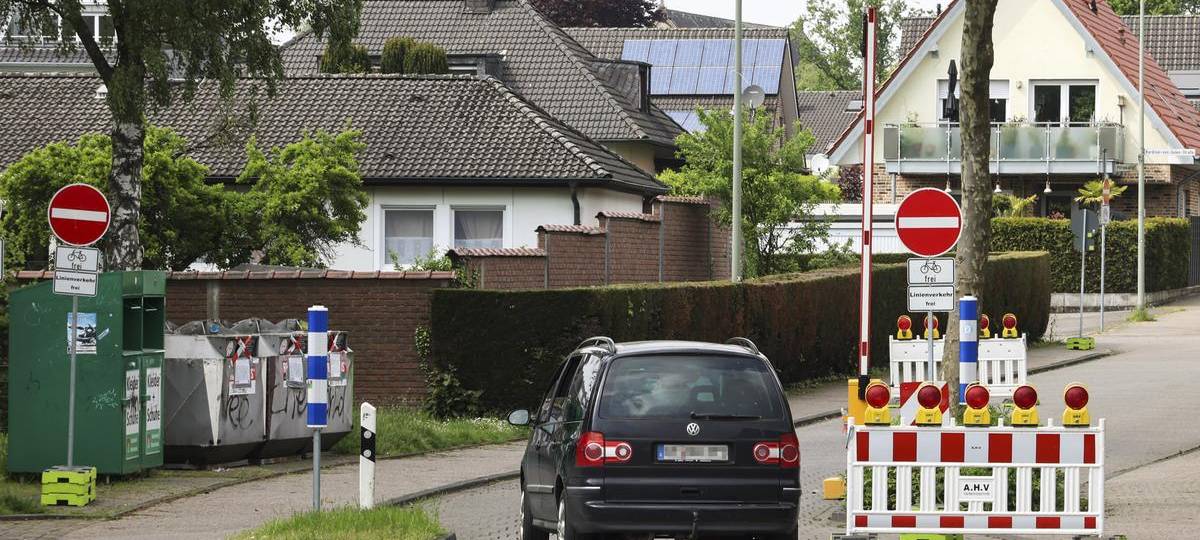 Verkehrsversuch entlastet Schermbecker Ortskern spürbar