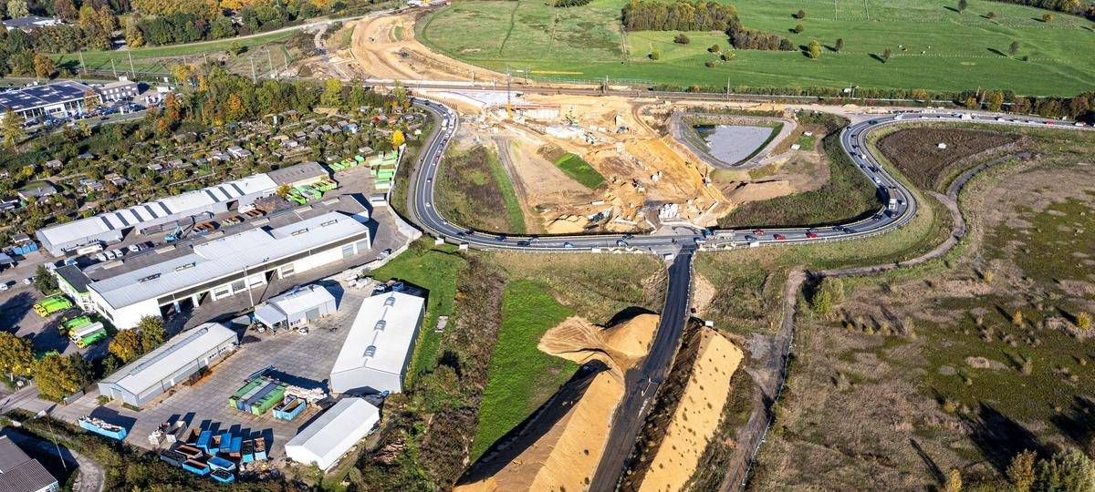 Südumgehung Wesel: Arbeiten gehen weiter - B8-Sperrung im Herbst