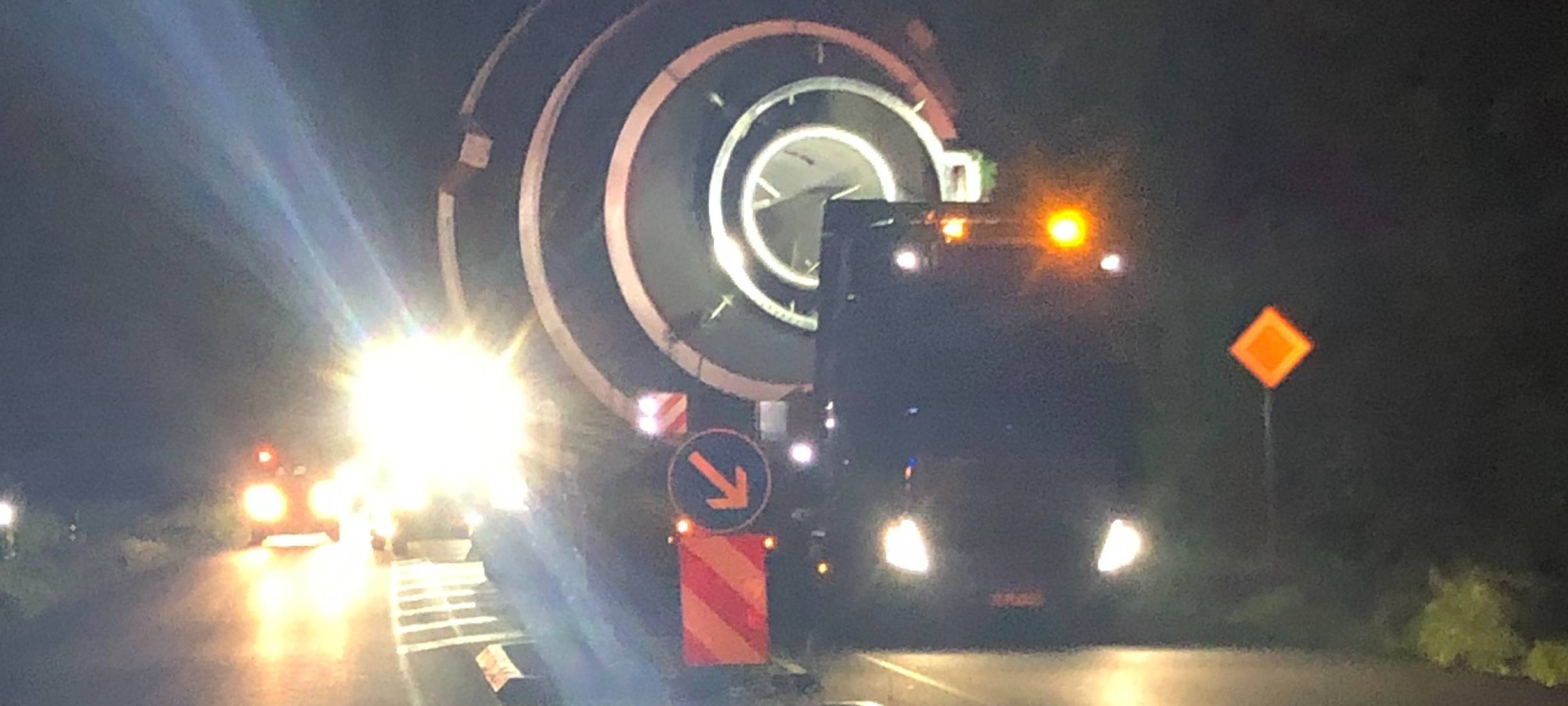 Schwertransport von Voerde nach Rheinberg war erfolgreich