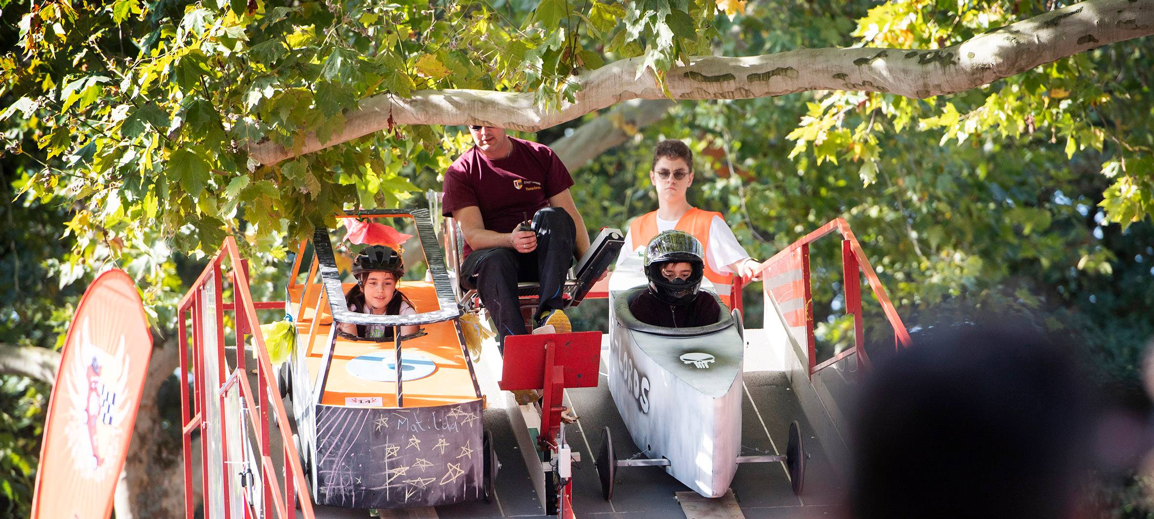 Achtes Seifenkistenrennen am Sonntag in Moers