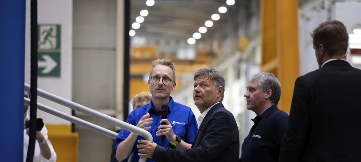 Habeck besucht Voerde - Rückendeckung für Landesregierung