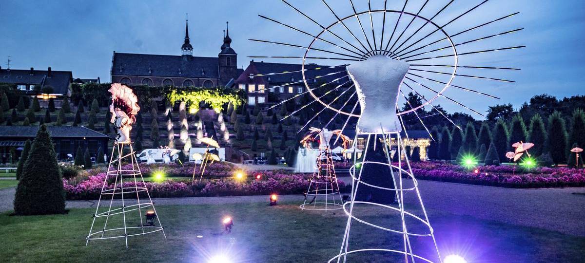 Klostergarten in Kamp-Lintfort wird fünf Tage illuminiert