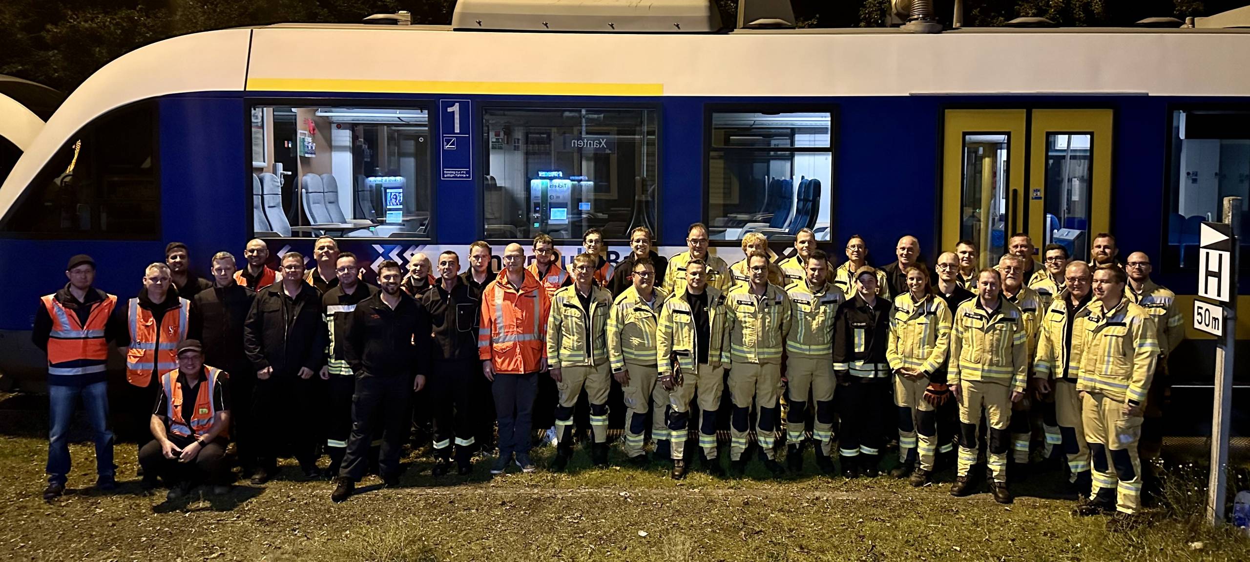 Xanten: Feuerwehr und Bahn tauschen sich über Einsätze aus