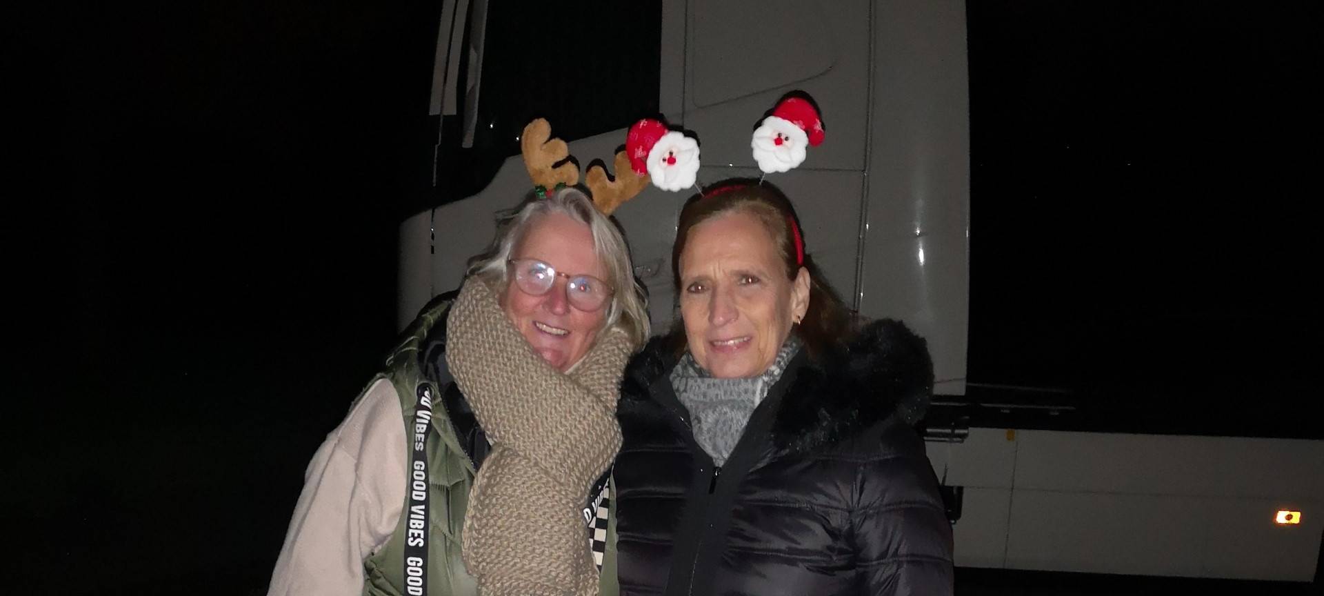 Weihnachtsaktion für Lkw-Fahrer