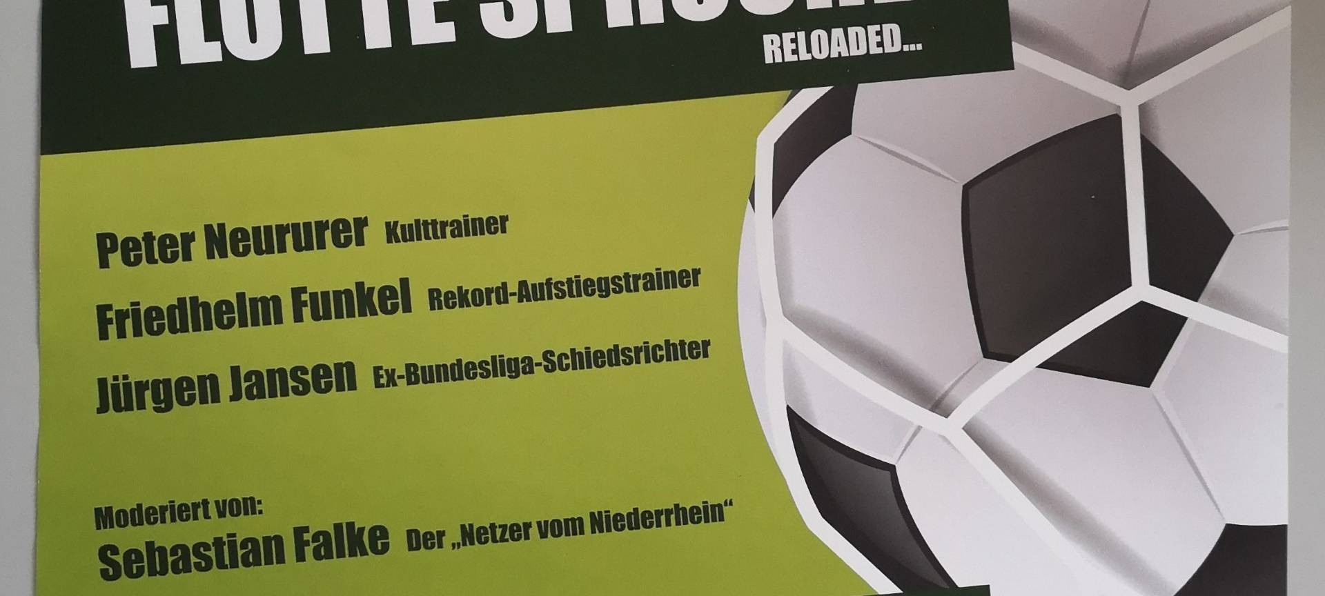 Flache Pässe, Flotte Sprüche - Reloaded