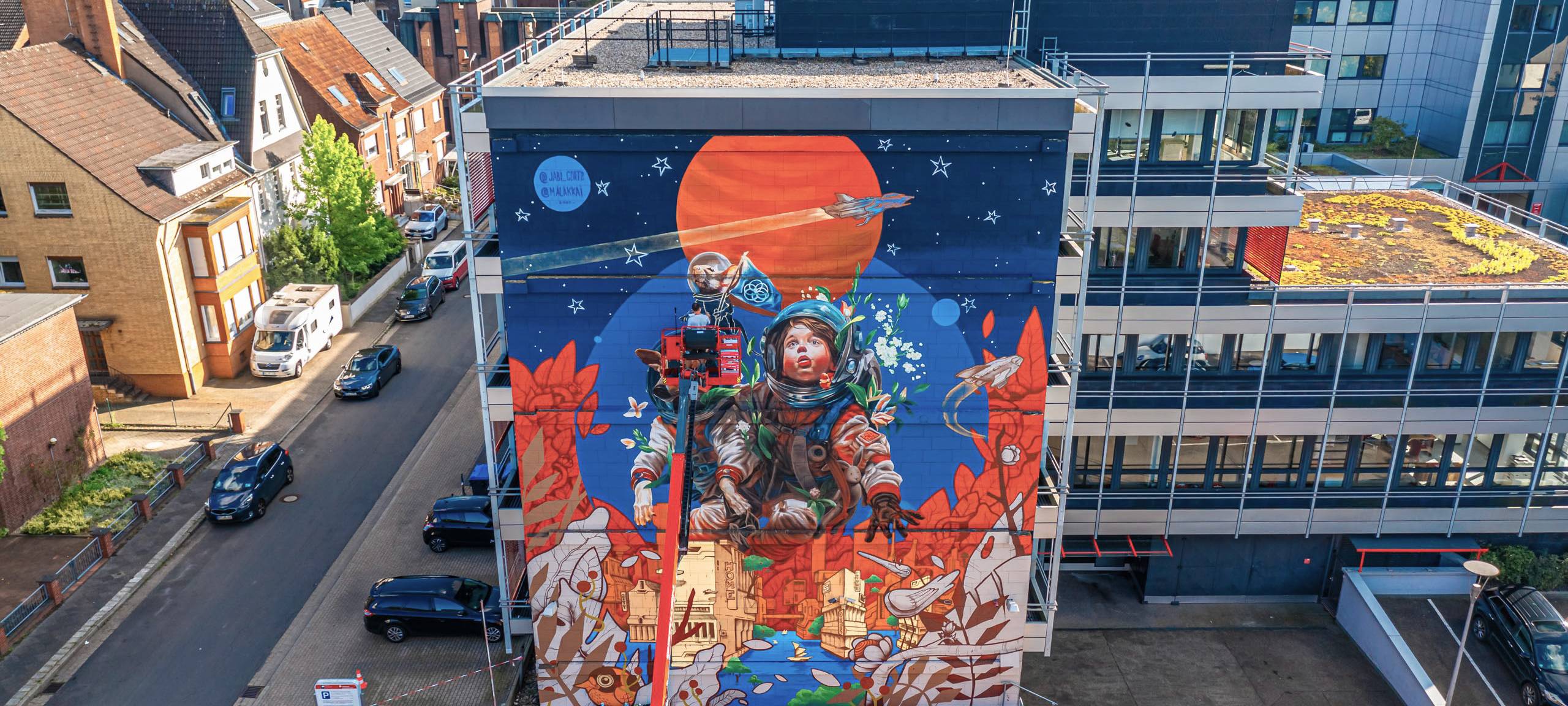 Moerser Kunstwerk steht zur Wahl des besten Wandbildes 2023