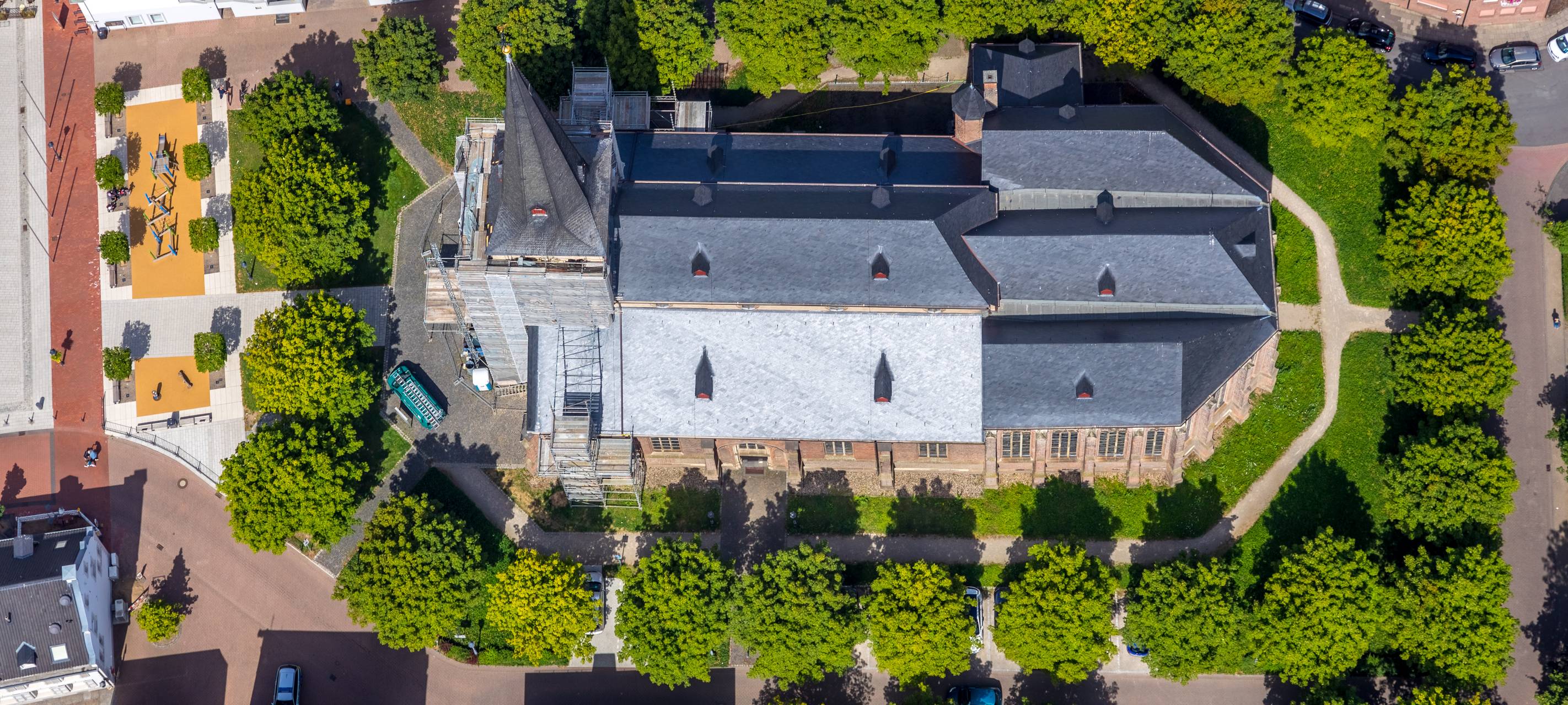 Rheinberger Kirche wird nach Wasserschaden renoviert