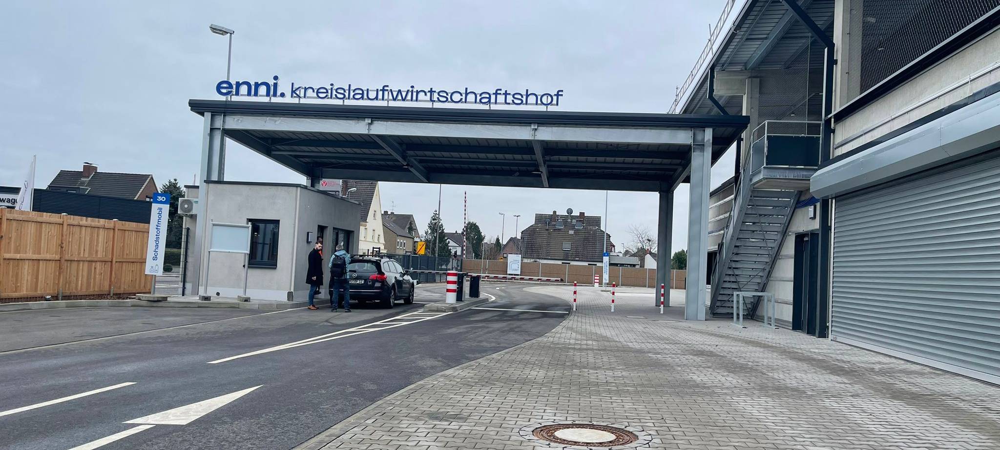 Kreislaufwirtschaftshof in Moers wird bald eröffnet