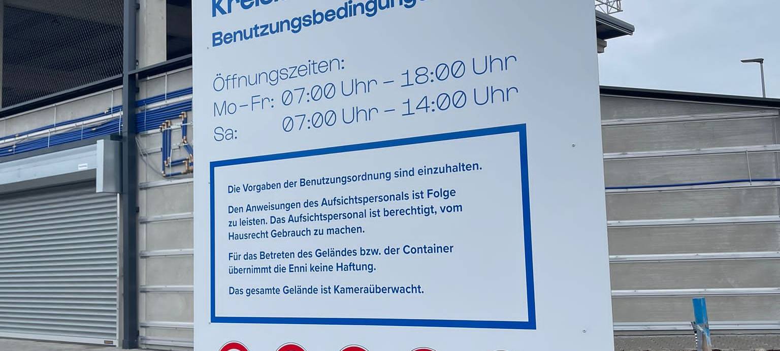 Kreislaufwirtschaftshof in Moers wird bald eröffnet