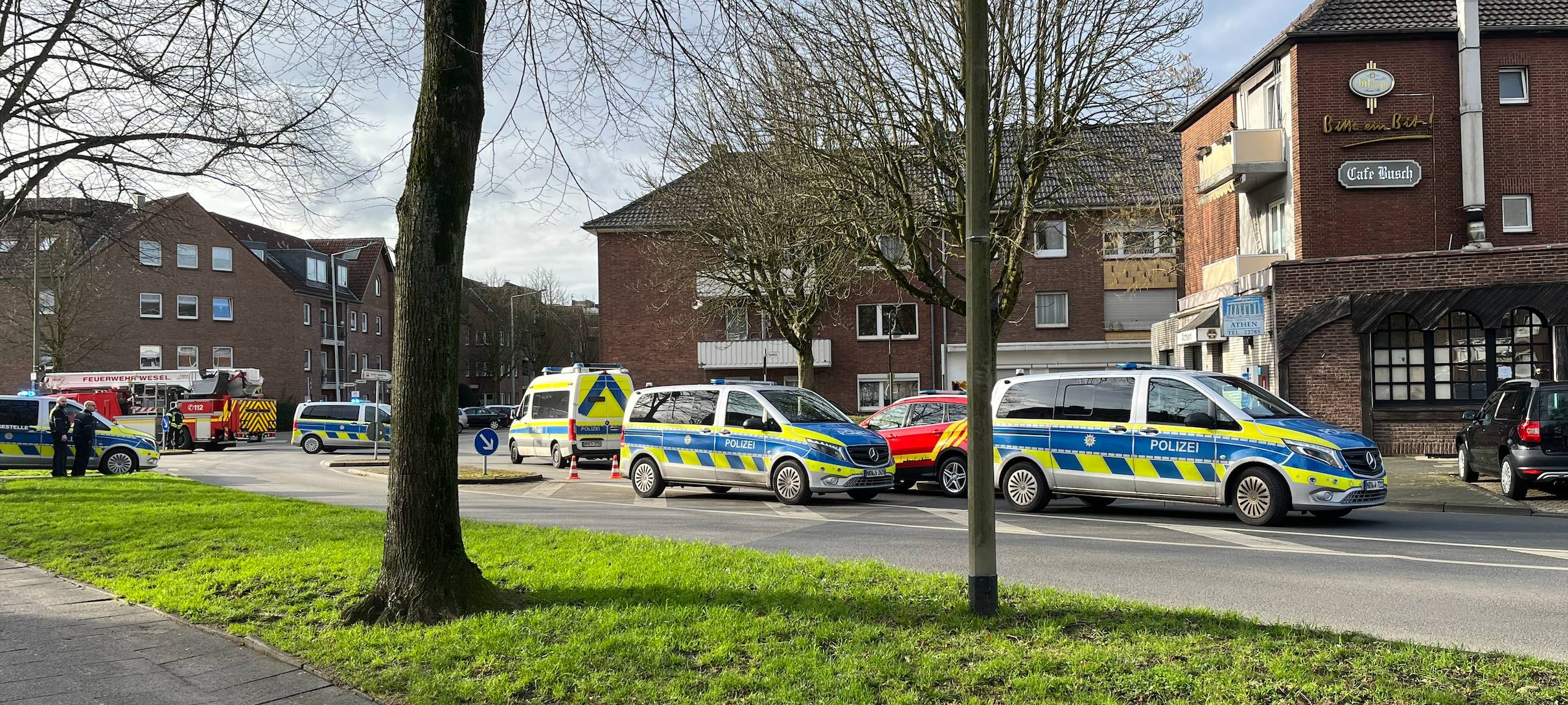 Wesel: Polizeieinsatz in der Sandstraße geht glimpflich aus