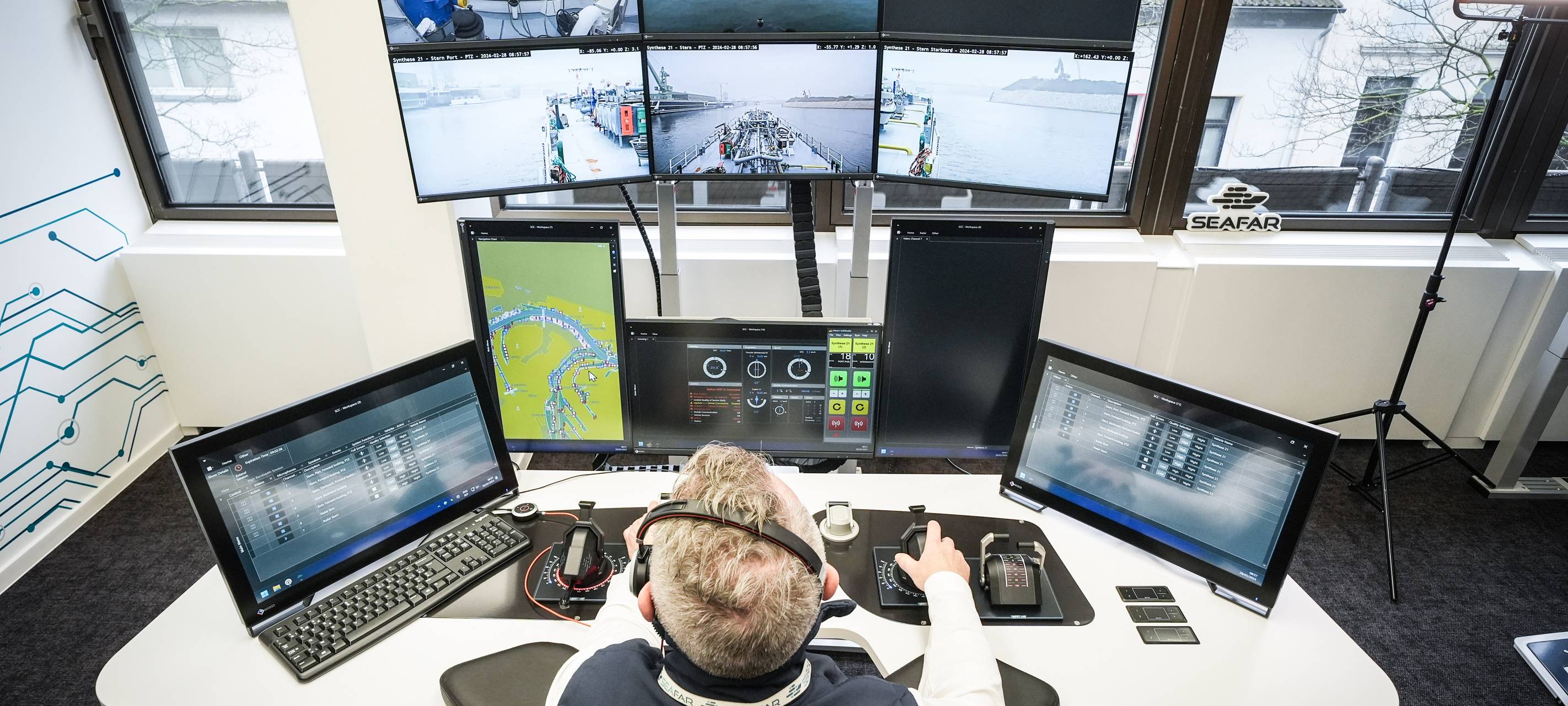 Schiffe fahren künftig auch ferngesteuert über den Rhein