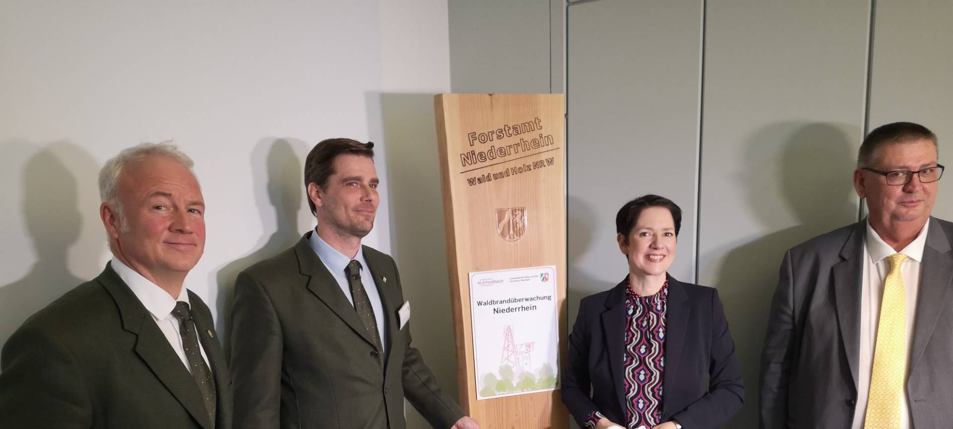 "Fire Watch": Regionalforstamt Niederrhein ist Pilotprojekt