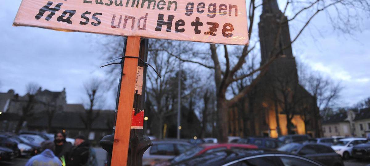 Zeichen gegen Rechtsextremismus in Xanten und Moers