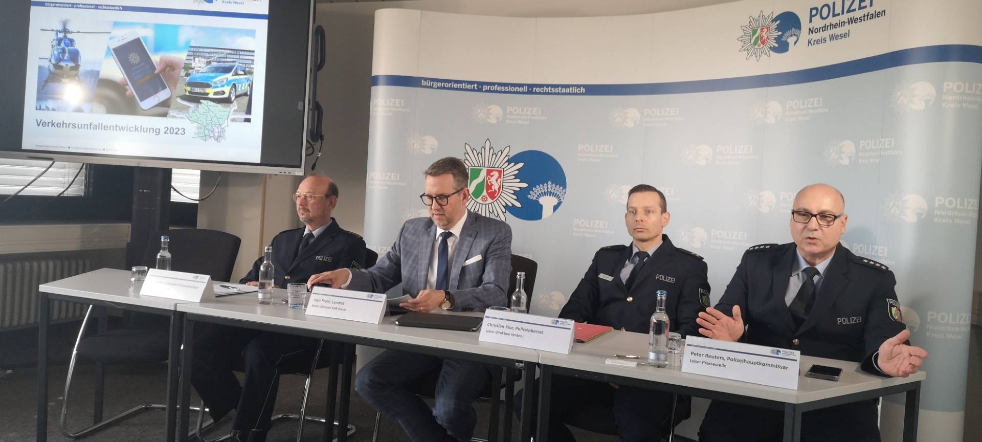 Kreispolizei Wesel: Mehr Unfalltote als 2022